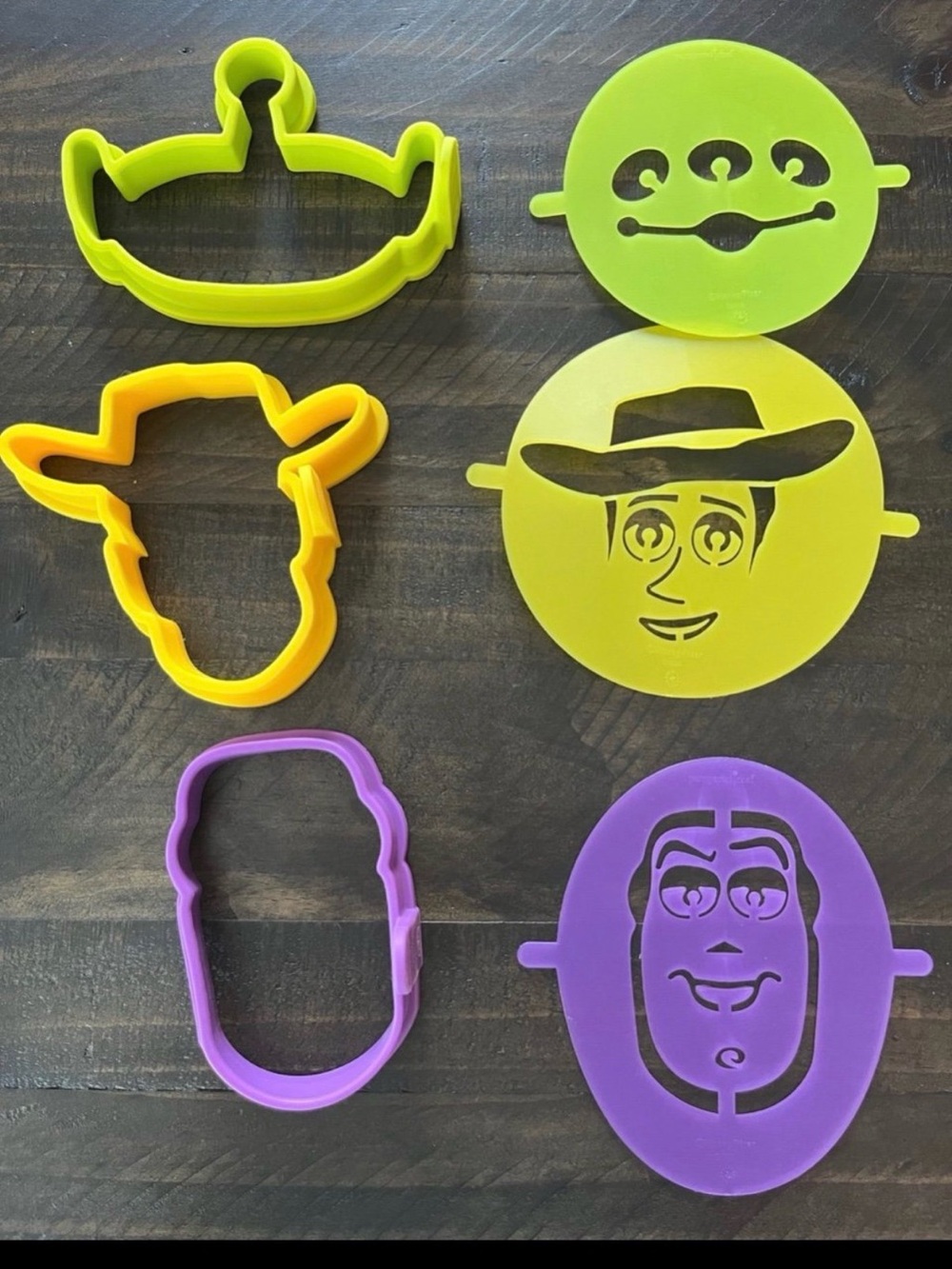 Toy Story Cookie Cutters and Stencils - Multi Color